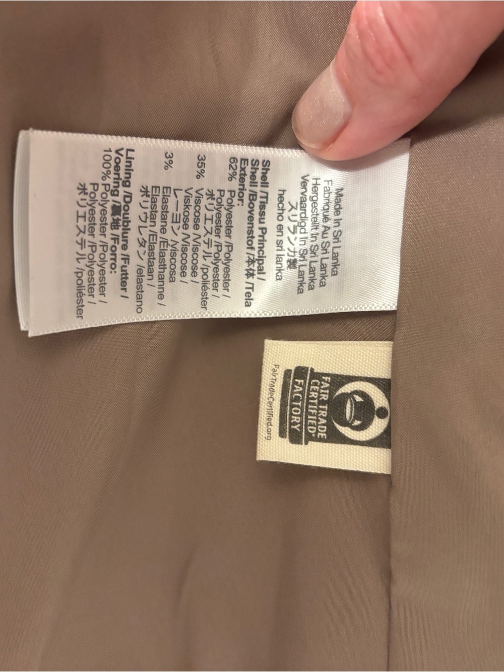 Madewell Tan Plaid Double-Breasted Blazer - Picture 5 of 7